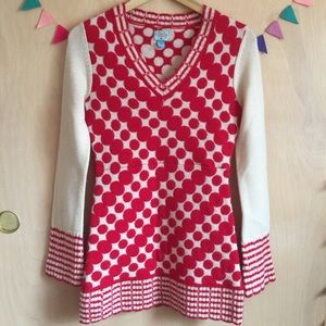 PLENTY by TRACY REESE Polka dot Wool Knit Dress